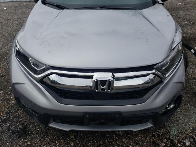 2HKRW2H57KH143714 - 2019 HONDA CR-V EX SILVER photo 11