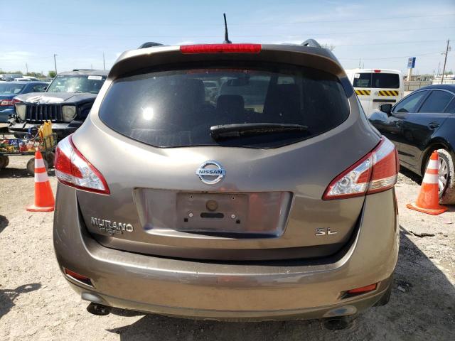 JN8AZ1MU5CW112232 - 2012 NISSAN MURANO S BROWN photo 6