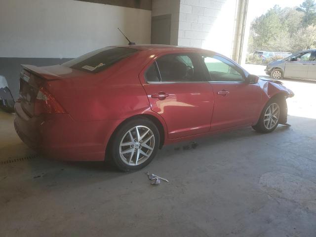 3FAHP0JA9BR296103 - 2011 FORD FUSION SEL RED photo 3