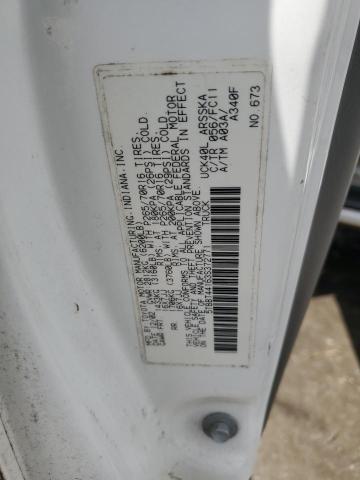 5TBBT44163S372771 - 2003 TOYOTA TUNDRA ACCESS CAB SR5 WHITE photo 12