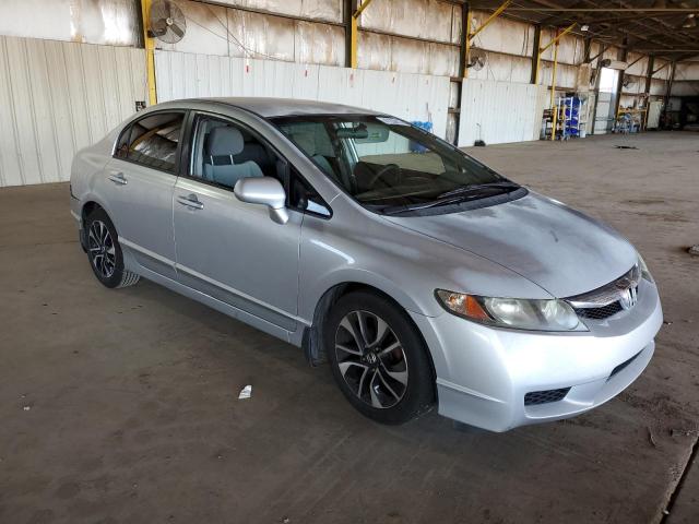 2HGFA1F51BH307029 - 2011 HONDA CIVIC LX SILVER photo 4