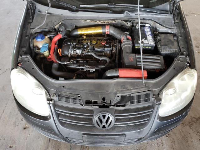 3VWRJ71K69M009385 - 2009 VOLKSWAGEN JETTA WOLFSBURG 黑色 照片 11