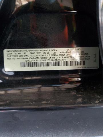3VWRJ71K69M009385 - 2009 VOLKSWAGEN JETTA WOLFSBURG 黑色 照片 13