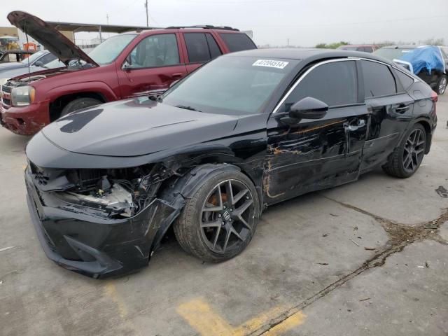 19XFL1H83NE009114 - 2022 HONDA CIVIC SPORT TOURING BLACK photo 1