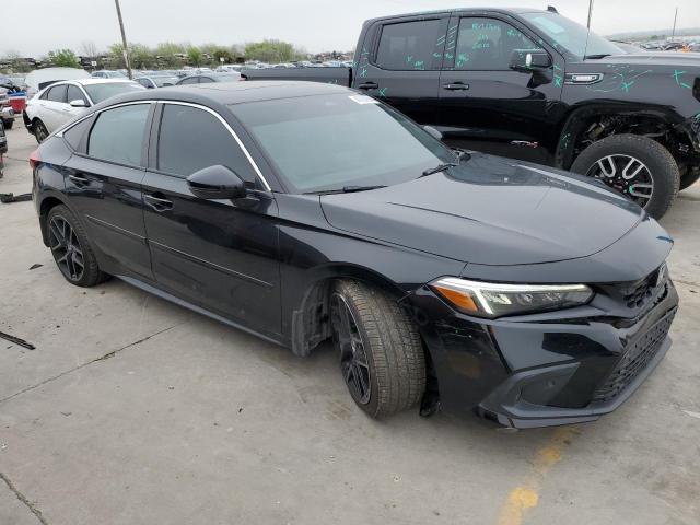 19XFL1H83NE009114 - 2022 HONDA CIVIC SPORT TOURING BLACK photo 4