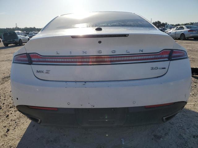 3LN6L2G96GR608533 - 2016 LINCOLN MKZ WHITE photo 6
