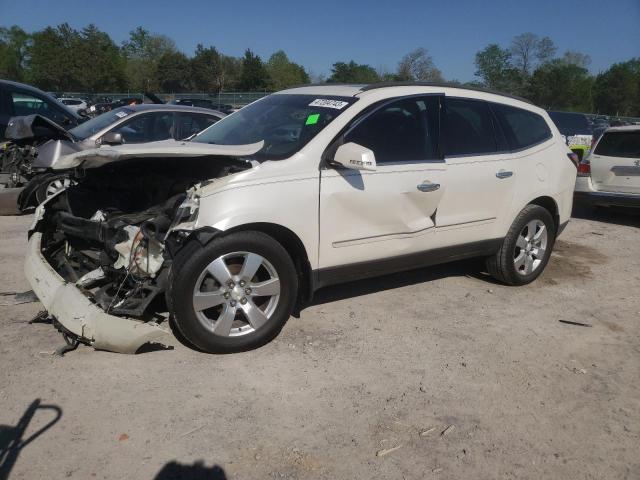 1GNKRLKDXDJ146543 - 2013 CHEVROLET TRAVERSE LTZ WHITE photo 1