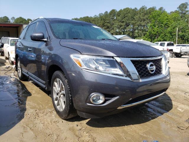 5N1AR2MM8EC712034 - 2014 NISSAN PATHFINDER S GRAY photo 1