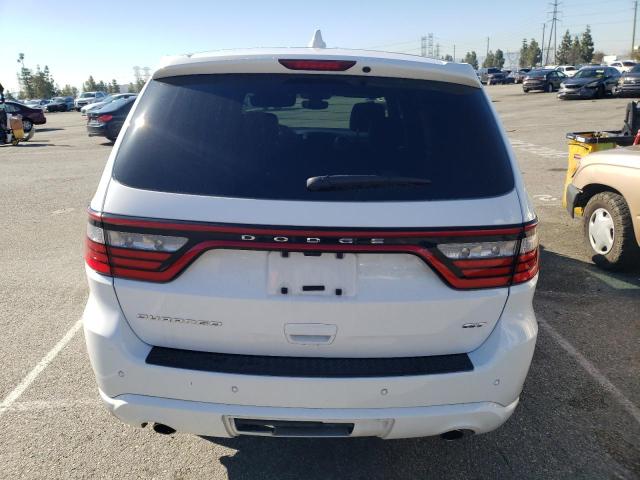 1C4RDHDG2KC684536 - 2019 DODGE DURANGO GT WHITE photo 6