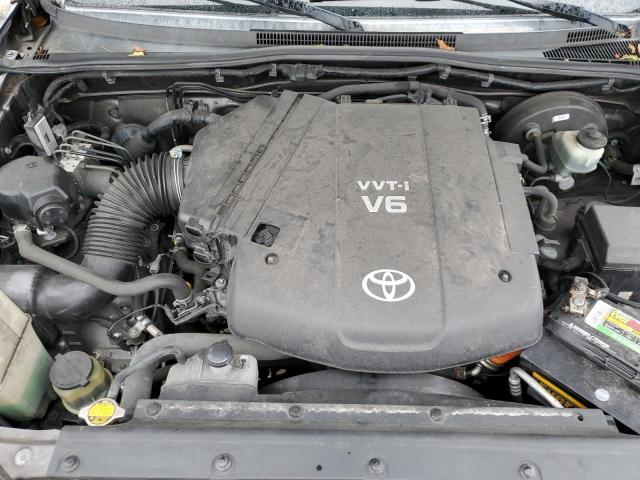 5TFJU4GN7CX024549 - 2012 TOYOTA TACOMA DOUBLE CAB PRERUNNER BLACK photo 11