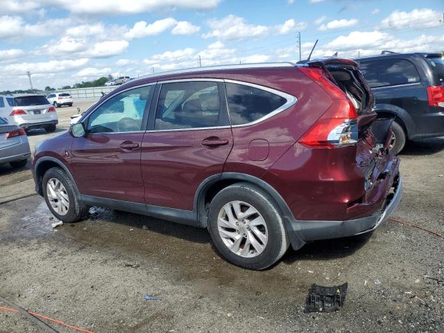 2HKRM3H72FH510229 - 2015 HONDA CR-V EXL MAROON photo 2