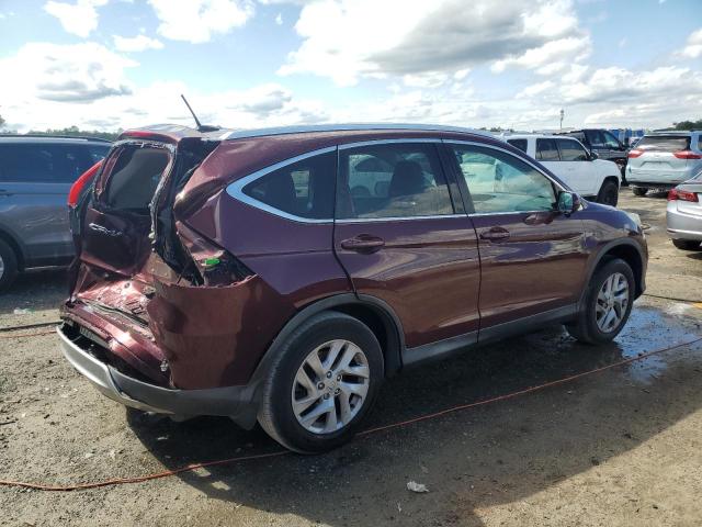 2HKRM3H72FH510229 - 2015 HONDA CR-V EXL MAROON photo 3