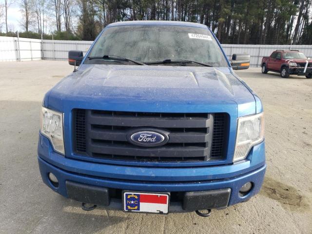 1FTMF1EW5AKC19299 - 2010 FORD F150 BLUE photo 5