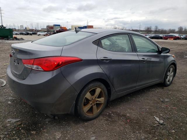 5NPDH4AE7CH101698 - 2012 HYUNDAI ELANTRA GLS GRAY photo 3