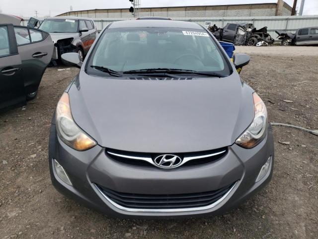 5NPDH4AE7CH101698 - 2012 HYUNDAI ELANTRA GLS GRAY photo 5