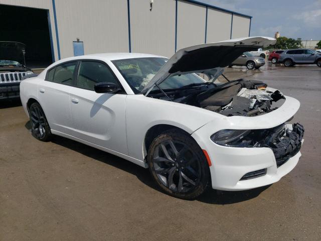 2C3CDXBG1NH187292 - 2022 DODGE CHARGER SXT WHITE photo 4