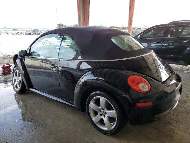 3VWSF31Y87M403564 - 2007 VOLKSWAGEN NEW BEETLE CONVERTIBLE OPTION PACKAGE 2 BLACK photo 2