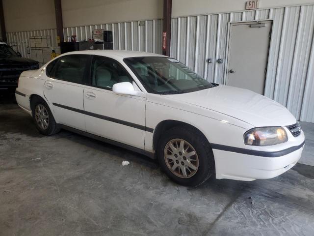 2G1WF52E949377588 - 2004 CHEVROLET IMPALA WHITE photo 4