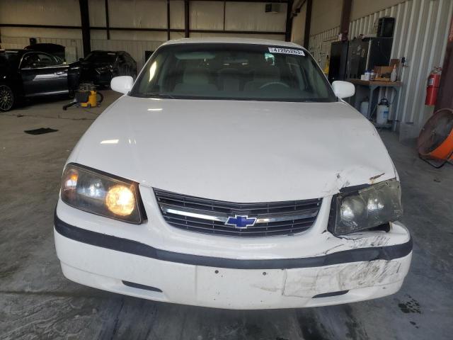 2G1WF52E949377588 - 2004 CHEVROLET IMPALA WHITE photo 5