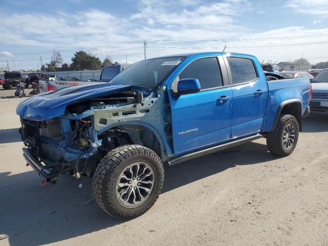 1GCGTEEN0N1309640 - 2022 CHEVROLET COLORADO ZR2 BLUE photo 1