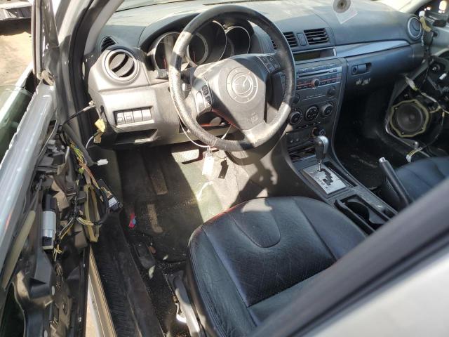 JM1BK343871601928 - 2007 MAZDA 3 HATCHBACK SILVER photo 8