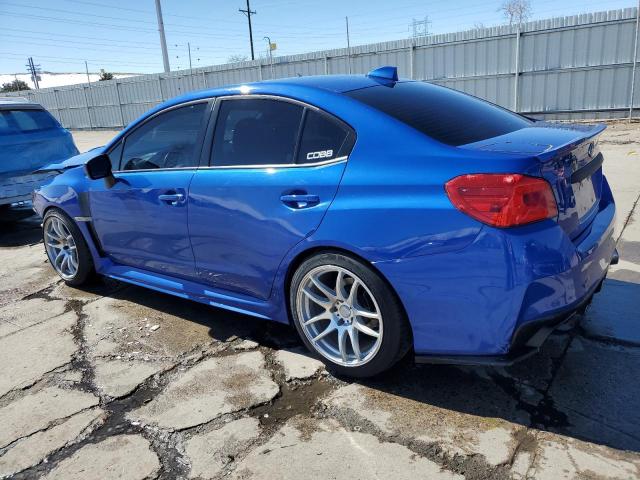 JF1VA1E69G9801012 - 2016 SUBARU WRX PREMIUM BLUE photo 2