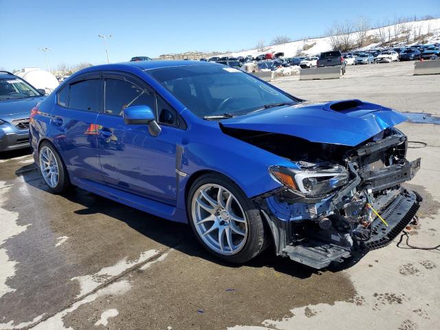 JF1VA1E69G9801012 - 2016 SUBARU WRX PREMIUM BLUE photo 4