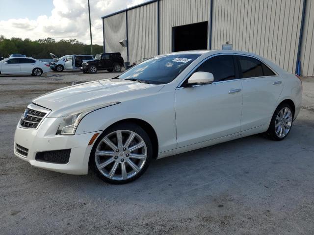 1G6AB5S30D0147429 - 2013 CADILLAC ATS LUXURY WHITE photo 1