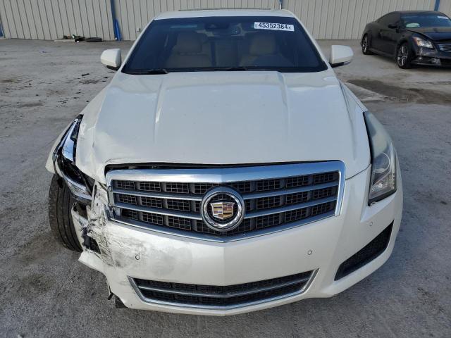 1G6AB5S30D0147429 - 2013 CADILLAC ATS LUXURY WHITE photo 5