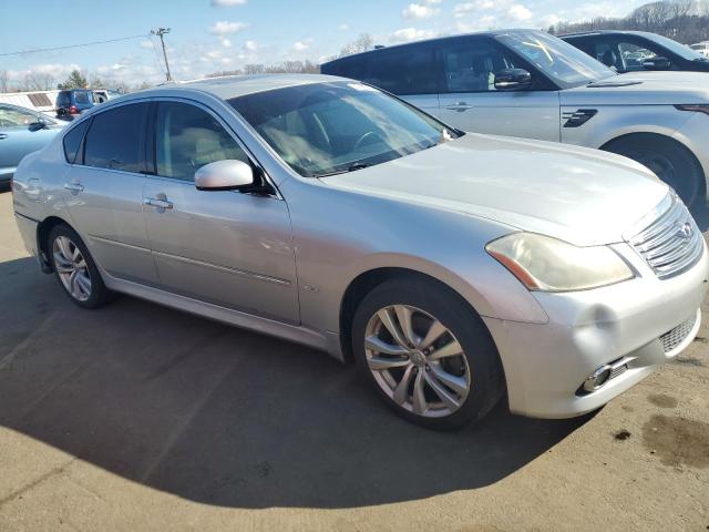 JNKAY01E88M607130 - 2008 INFINITI M35 BASE SILVER photo 4