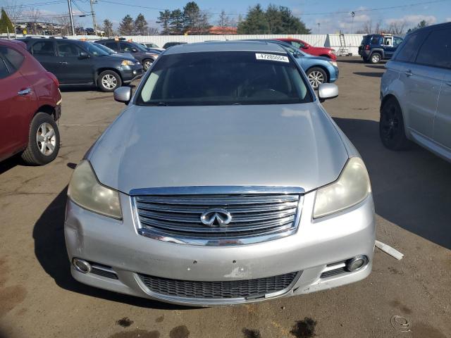 JNKAY01E88M607130 - 2008 INFINITI M35 BASE SILVER photo 5