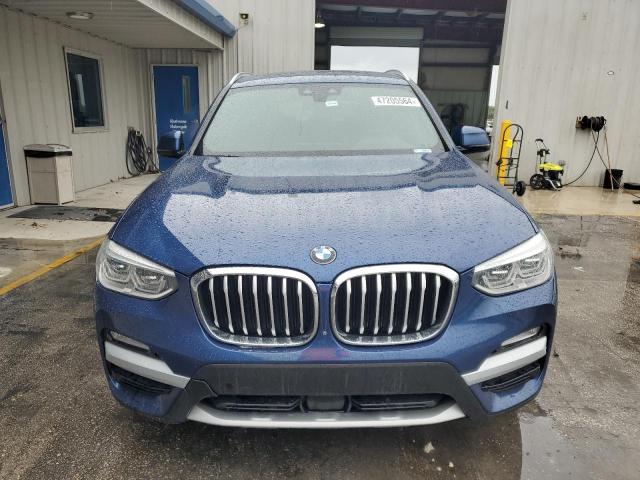 5UXTR9C59KLE15092 - 2019 BMW X3 XDRIVE30I BLUE photo 5