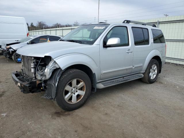 5N1AR1NBXCC616247 - 2012 NISSAN PATHFINDER S 银色 照片 1