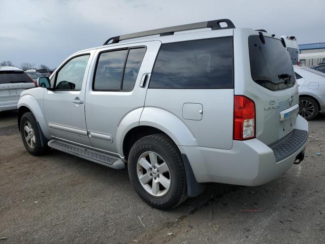 5N1AR1NBXCC616247 - 2012 NISSAN PATHFINDER S 银色 照片 2