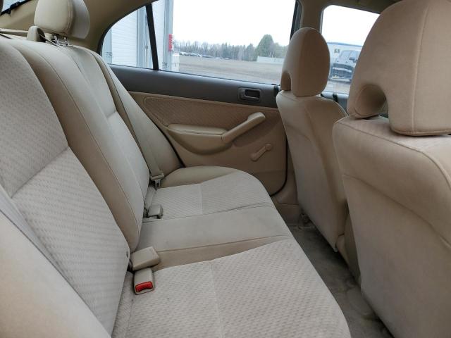 2HGES163X5H017609 - 2005 HONDA CIVIC DX VP ოქროსფერი ფოტო 10