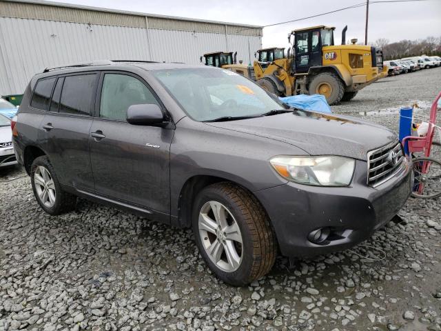 JTEES43A382030701 - 2008 TOYOTA HIGHLANDER SPORT GRAY photo 4