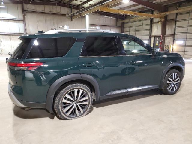 5N1DR3DK6NC261865 - 2022 NISSAN PATHFINDER PLATINUM GREEN photo 3