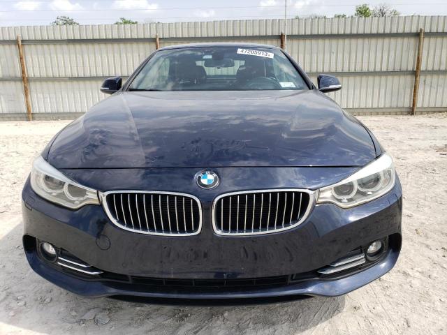 WBA3V9C57EPR69171 - 2014 BMW 428 XI BLUE photo 5