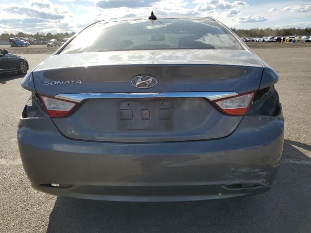 5NPEB4AC3DH573886 - 2013 HYUNDAI SONATA GLS GRAY photo 6