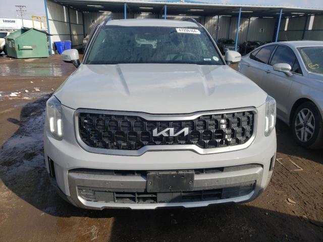 5XYP5DGC0PG380095 - 2023 KIA TELLURIDE SX SILVER photo 5