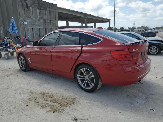 WBA8Z9C51KB220837 - 2019 BMW 330XI GT RED photo 2