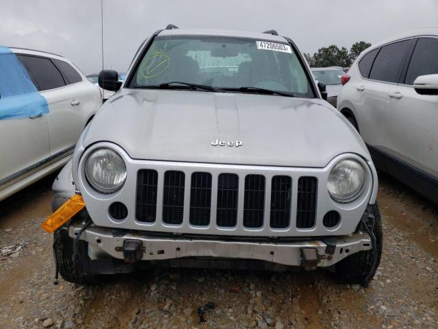 1J4GL48K07W538248 - 2007 JEEP LIBERTY SPORT SILVER photo 5