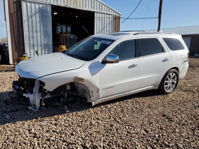 1C4RDJEG5GC465079 - 2016 DODGE DURANGO CITADEL WHITE photo 1