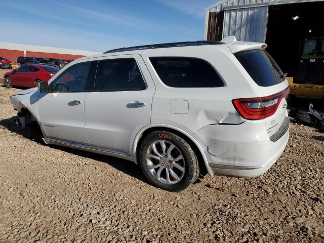 1C4RDJEG5GC465079 - 2016 DODGE DURANGO CITADEL WHITE photo 2