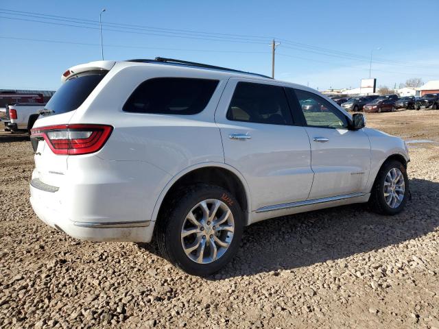 1C4RDJEG5GC465079 - 2016 DODGE DURANGO CITADEL WHITE photo 3