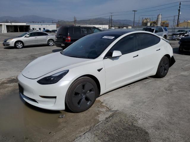 5YJ3E1EA7PF648677 - 2023 TESLA MODEL 3 WHITE photo 1