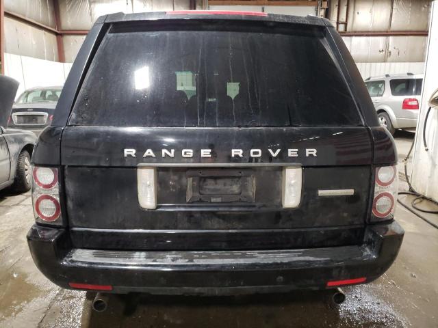 SALMF1E4XBA345074 - 2011 LAND ROVER RANGE ROVE HSE LUXURY BLACK photo 6