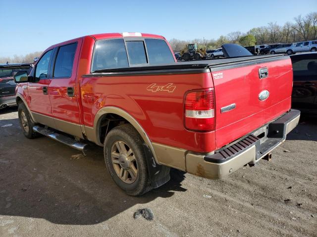 1FTPW14V18FA50570 - 2008 FORD F150 SUPERCREW RED photo 2