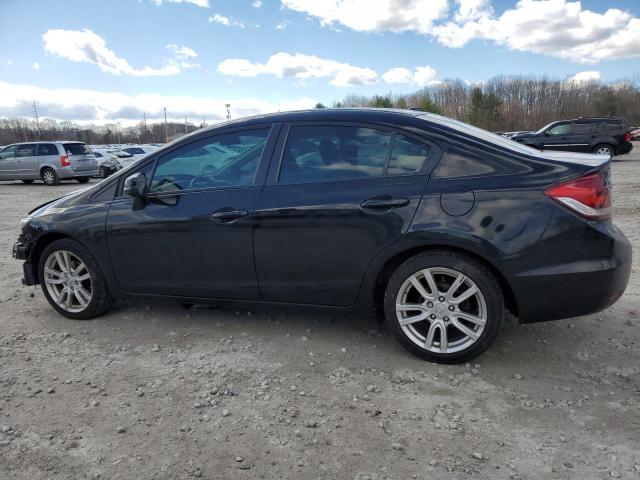 19XFB2F93DE069851 - 2013 HONDA CIVIC EXL შავი ფოტო 2