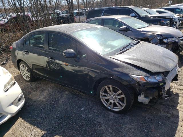 19XFB2F93DE069851 - 2013 HONDA CIVIC EXL შავი ფოტო 4